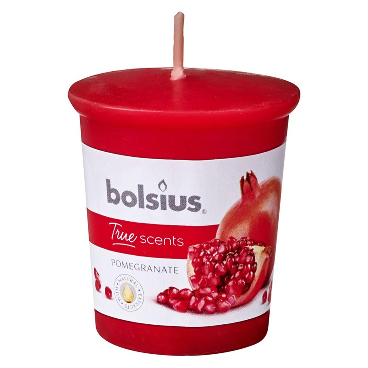 Bolsius votive 53 45 rund granatæble 12