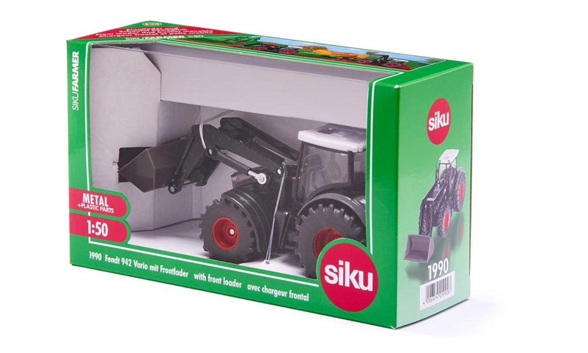 Siku fendt 942 vario med frontlæsser 1:50 nr 1990