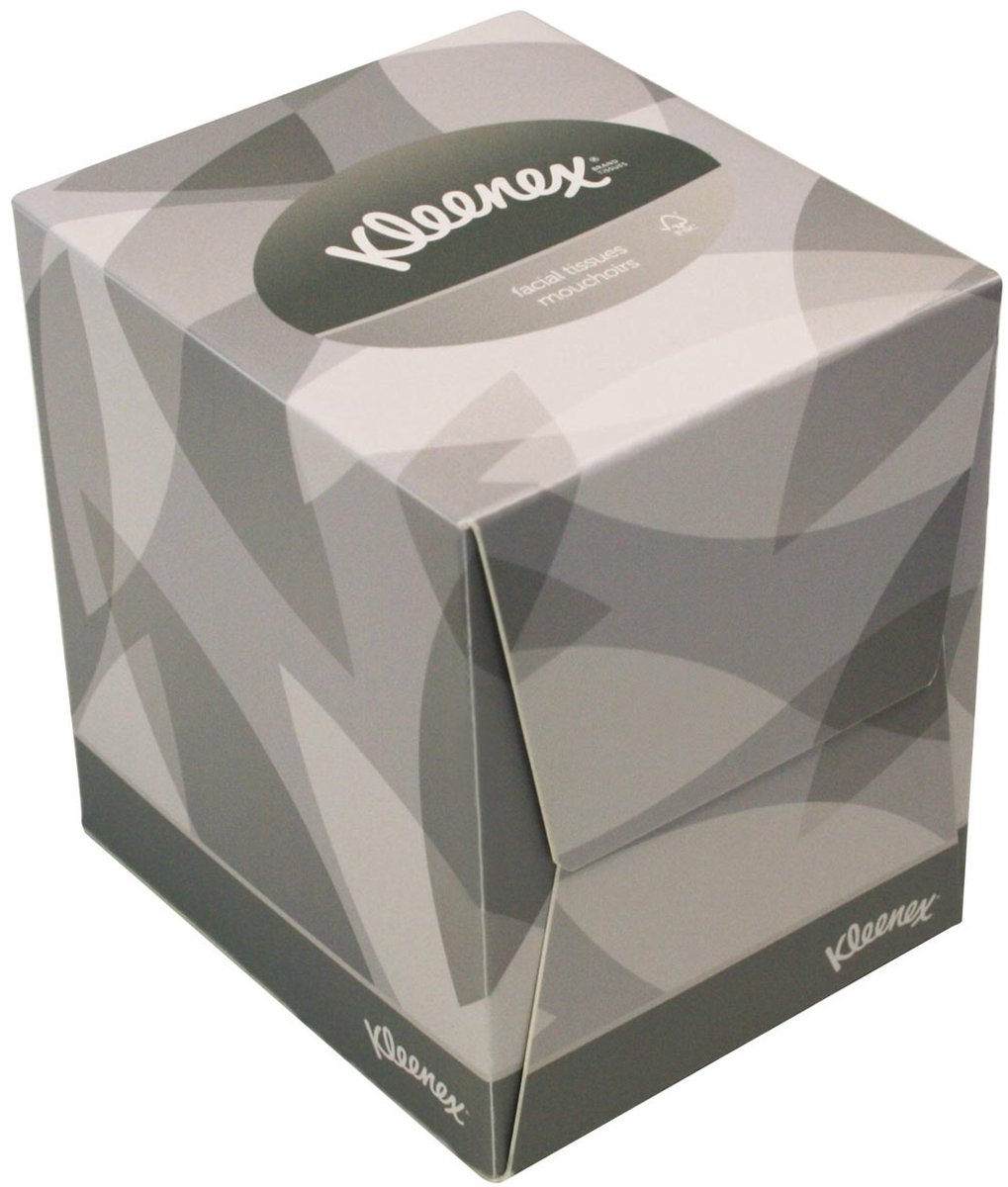 Kleenex servietter - business - hvid - 2 lag - dispenserboks - ekstra blød - 90 ark