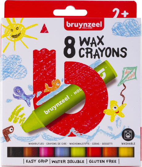 Bruynzeel waskrijt kids pocoyo 8st assorti | 6 stuks
