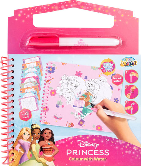 Canenco disney prinsesse vand malebog