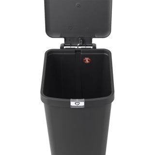 Brabantia stepup affaldsspand - 40 l - mørkegrå
