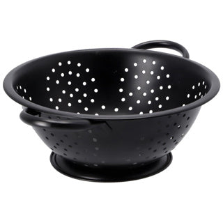 Ingen mærke dørslag 24 cm mat sort | 3 stk