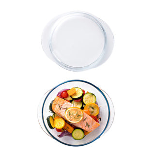Pyrex klassisk rund bradepande 2,1l med låg
