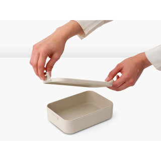Brabantia make take madkasse brødspand - medium - plastik - blød beige