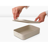 Brabantia make take madkasse brødspand - stor - plastik - blød beige