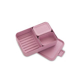 Brabantia make take bento madkasse brødspand - inkl bento box - stor - plastik - lilla pink