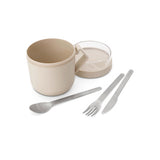 Brabantia make take suppe kop to go - 600 ml - plastik - blød beige