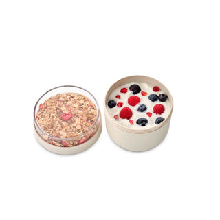 Brabantia make take yoghurt kop to go - 500 ml - blød beige