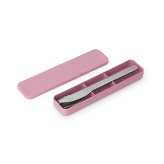 Brabantia make take bestiksæt - to go - 3-delt - lilla pink
