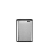 Brabantia bo affaldsspand - 7 liter - badeværelse - mat stål fingeraftrykssikker