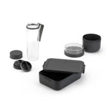 Brabantia make take morgenmad og frokostsæt - 3-delt - plastik - mørkegrå