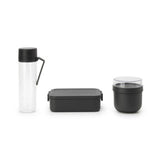 Brabantia make take morgenmad og frokostsæt - 3-delt - plastik - mørkegrå