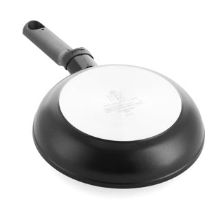 Bk easy induktionsgryde 20cm - pfas-fri non-stick belægning - induktionsstegepande - keramisk pande - ovnsikker op til 160°c - kolde håndtag - sort