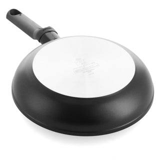 Bk easy induktion stegepande 24cm - pfas-fri non-stick belægning - induktion stegepande - keramisk pande - ovnsikker op til 160°c - kolde håndtag - sort