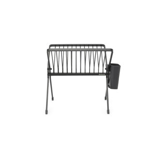 Brabantia opvaskeafløb - foldbar - med bestikholder - kompakt - mørkegrå