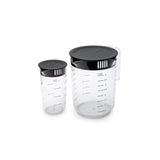 Brabantia tasty+ målebægersæt 2-delt - mørkegrå