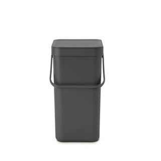 Brabantia sort go affaldsspand - 12 liter - mørkegrå