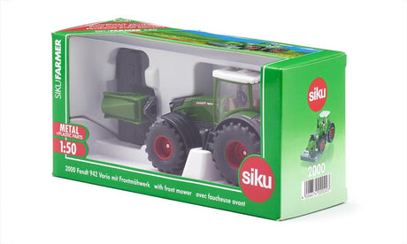 Siku 2000 fendt 942 vario med frontklipper 1:50
