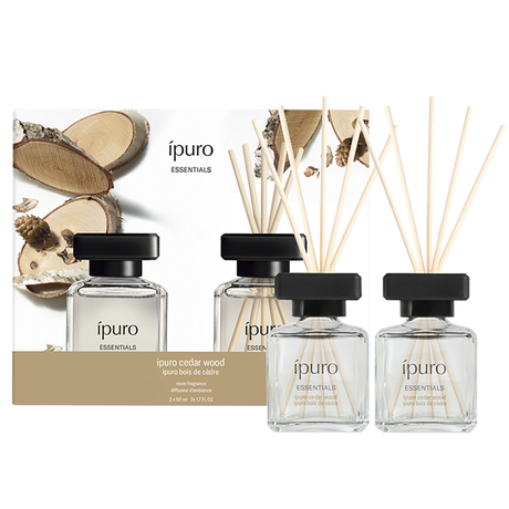 Ipuro duftspreder cedertræ 2 x 50 ml