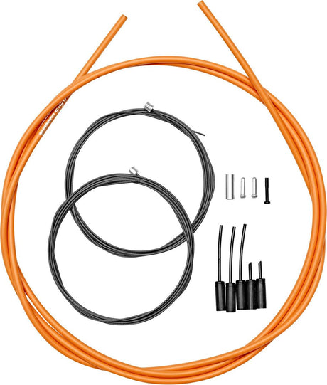 Shimano skifterkabelsæt ot-sp41 race 2100 mm orange 4-delt