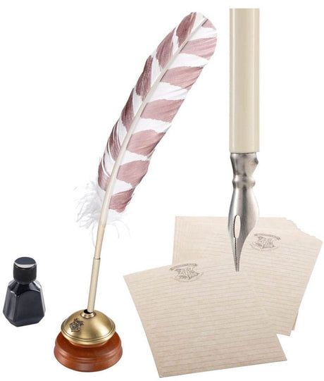 Noble collection harry potter replika hogwarts hogwarts skrivepenge med hogwarts hogwarts hovedpapir 31 cm replika: nedskaleret