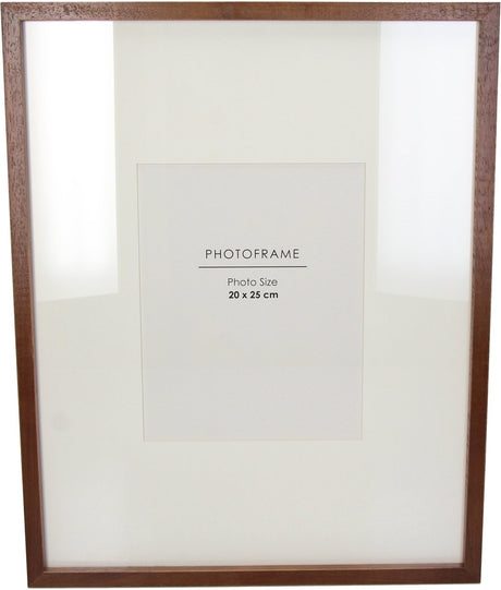 Hd collection fotolijst rubberhout bruin 20x25cm