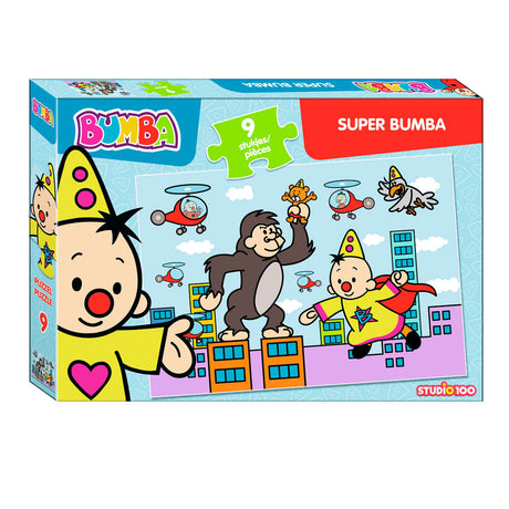 Studio 100 bumba puslespil super bumba, 9 stk.