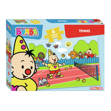 Studio 100 bumba puslespil - tennis, 6 stk.