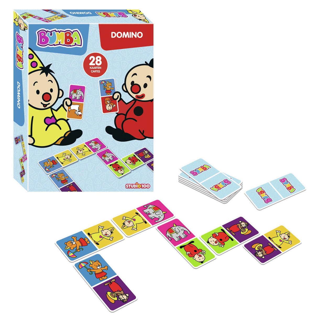 Studio 100 Bumba rejsespil - Domino
