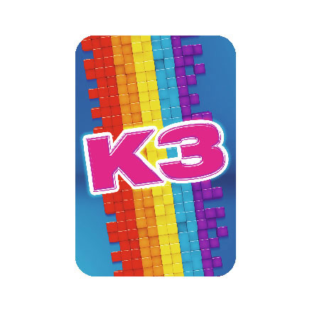 K3 kortspil - kvartet - 36 kort