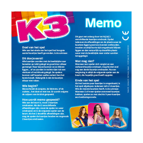 Studio 100 k3 memo