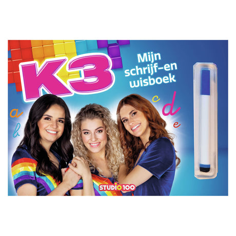 Studio 100 k3 skrive og slette bog