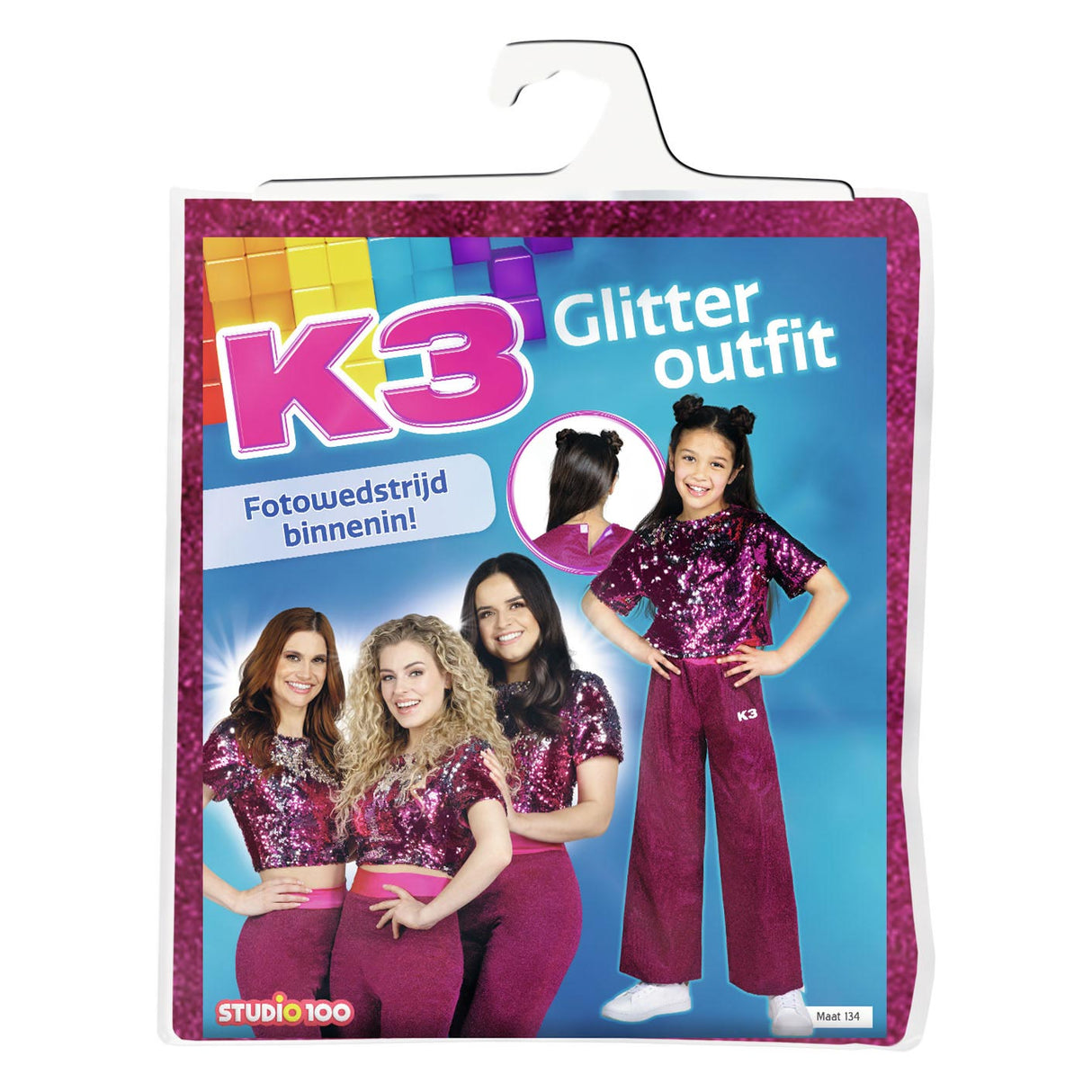 Studio 100 Dress Up Pink, 6-8 år