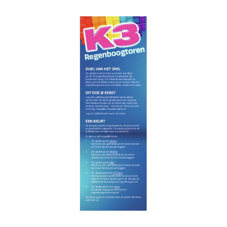 K3 regnbuetårn stak og balance spil