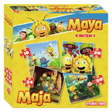 Maya the Bee -puslespillet, 4in1