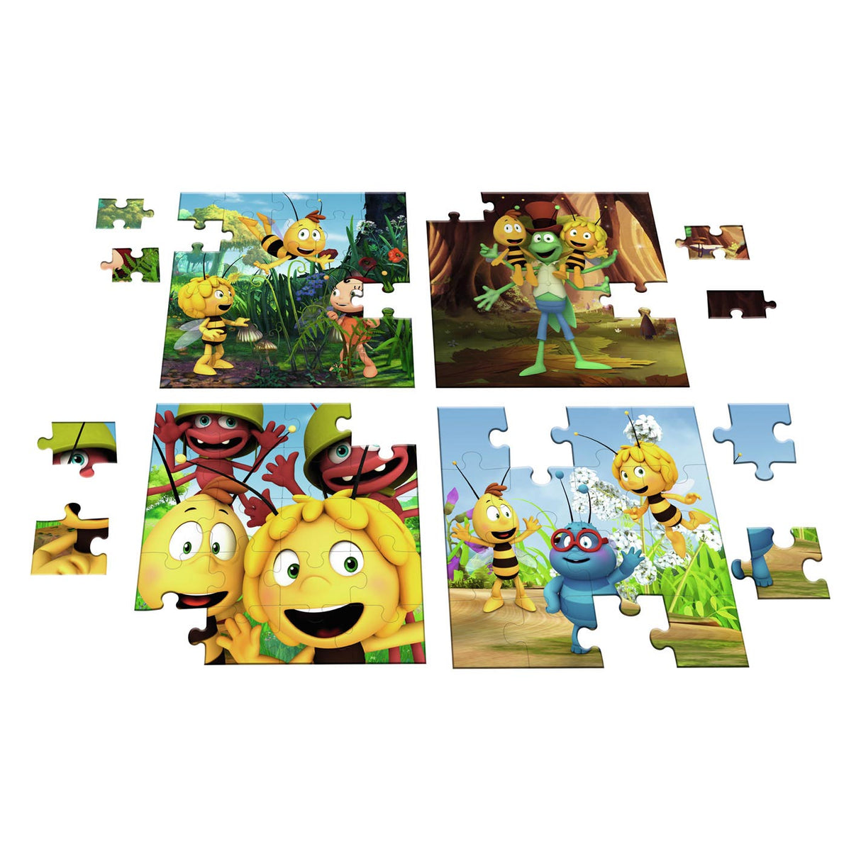 Maya the Bee -puslespillet, 4in1