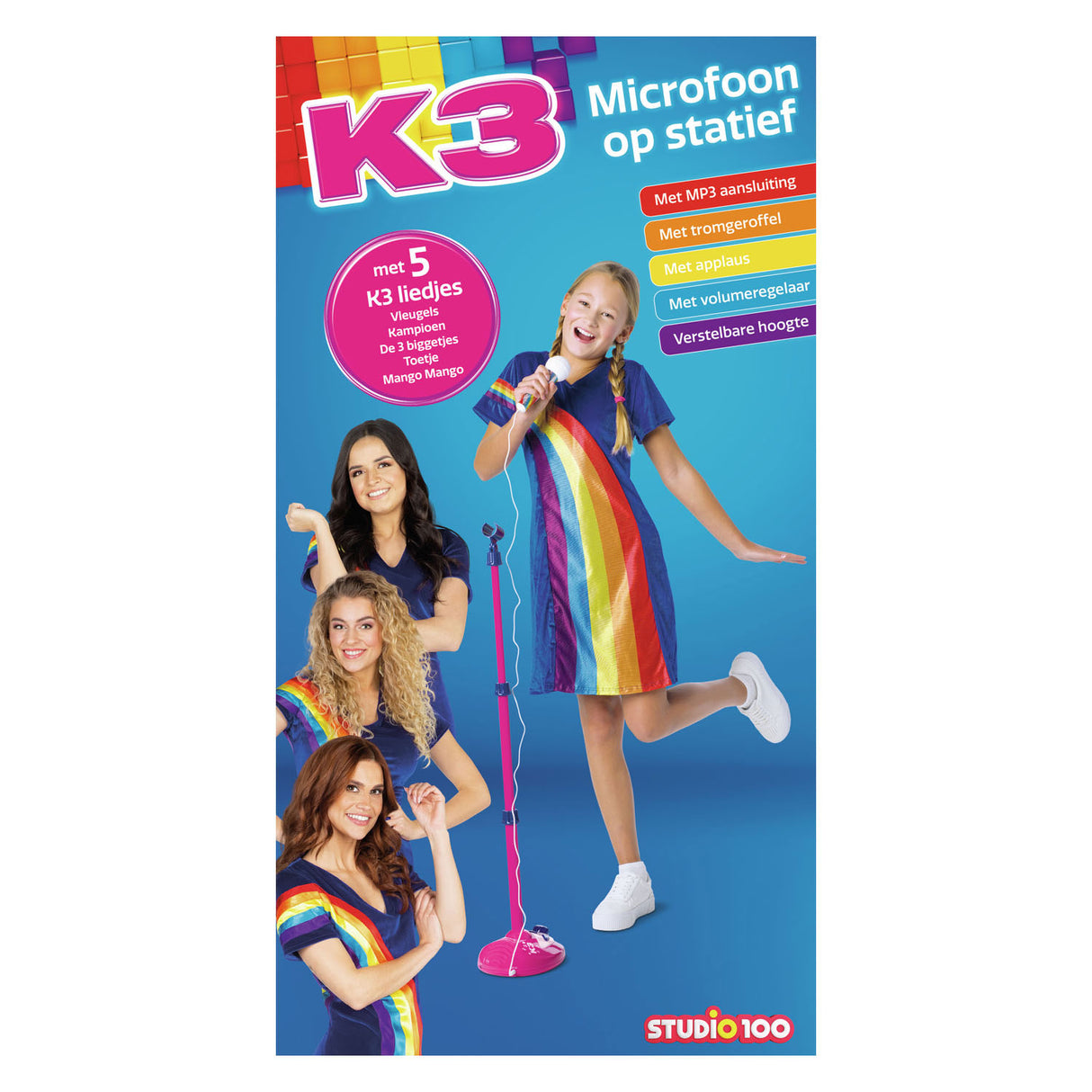 K3 mikrofon på stativ