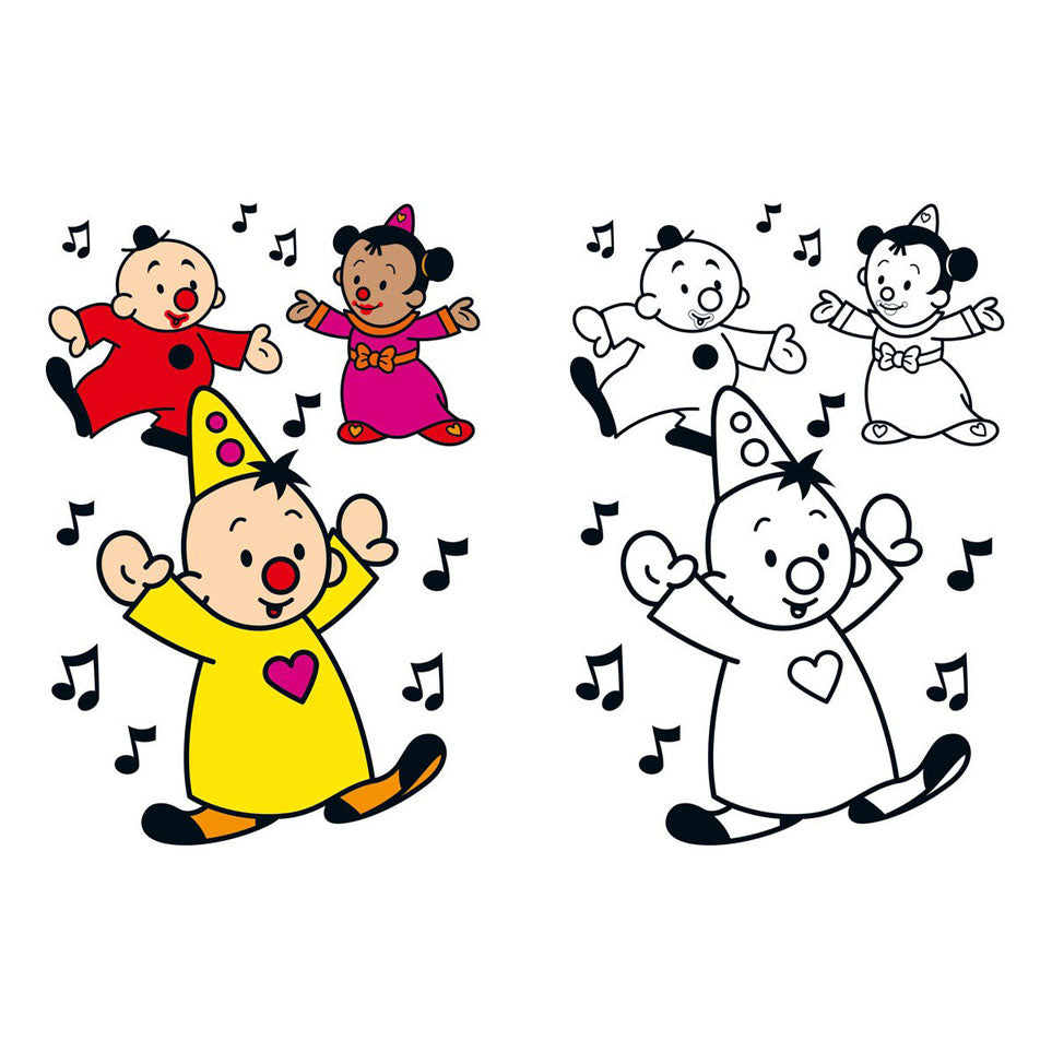 Studio 100 Bumba Colorbook blyant