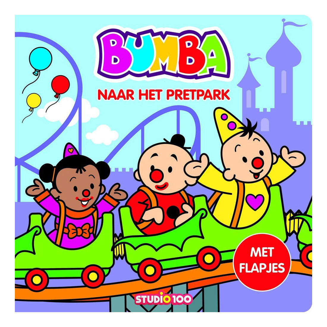 Studio 100 Bumba papbog med flapper forlystelsespark