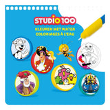 Studio 100 farver med vandmalebog