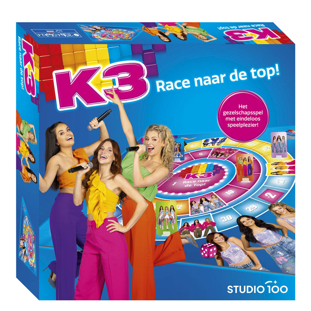 K3 kapløb til toppen brætspil