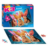 K3 puslespil - havfruens sang, 70 stk.