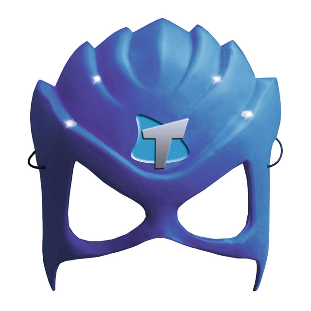Mega mindy dress up maske - mega toby maske - blå