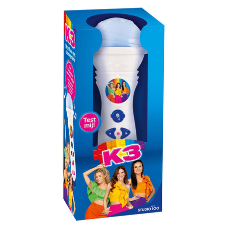 K3 mikrofon med stemmeoptagelse