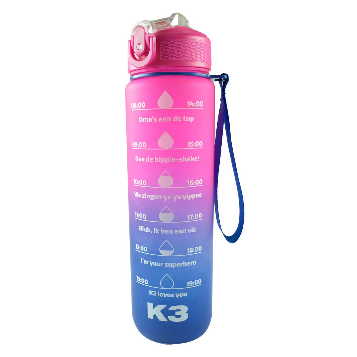 Studio 100 k3 motiverende drikkedunk 1l