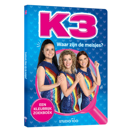 Studio 100 k3 zoekboek - waar zijn de meisjes?