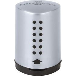Blyantspidser faber-castell grip 2001 mini sølv