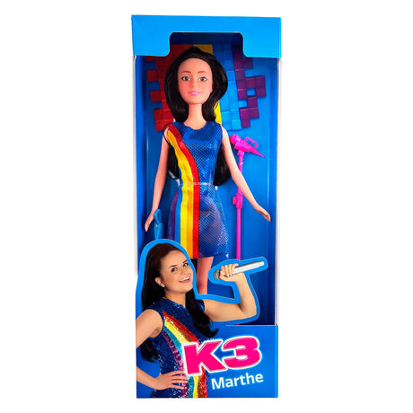 Studio 100 k3 teenager dukke glitter marthe | 2 stk