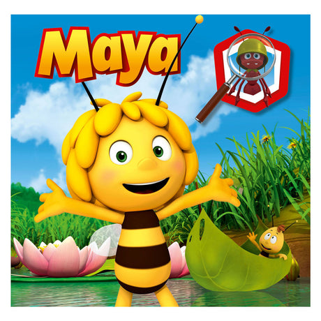 Studio 100 maya de bij - badspeelgoed - badboek - spelen zoeken in bad - waterbestendig babyboekje